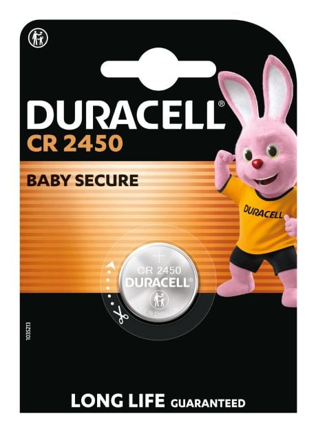 Duracell 2450 - Batteri CR2450 - Li -  3V - 620 mAh - 1 stk.
