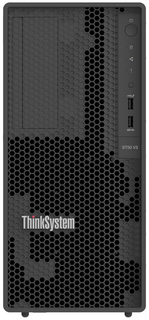 Lenovo ThinkSystem ST50 V3 7DF3 towerserver Xeon 6315P 16 GB 2 x 480 GB SSD