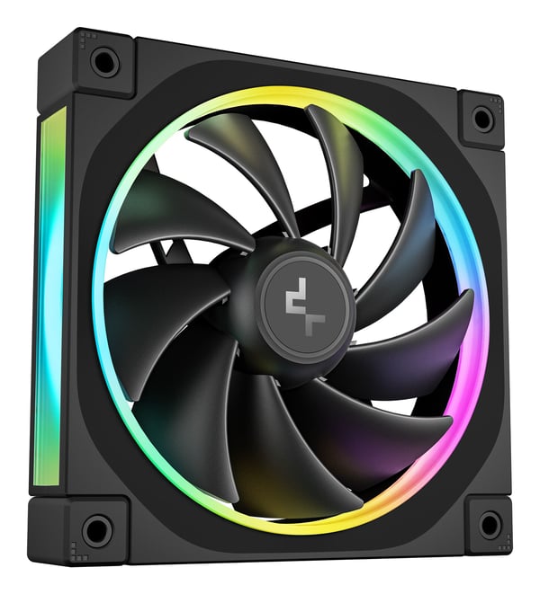 DeepCool LQ360 ULTRA ARGB CPU-vannkjøler 360 mm radiator, svart