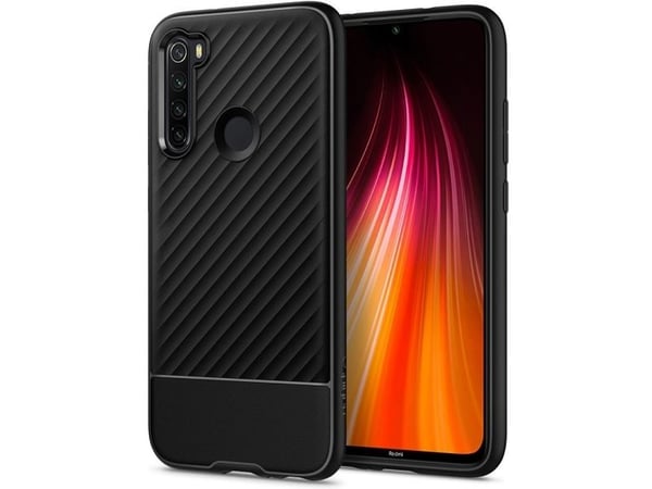 Spigen SPIGEN CORE ARMOR XIAOMI REDMI NOTE 8 MATTI MUSTA