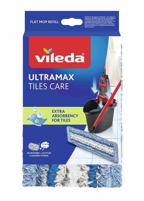 Vileda Ultramax mikrofiber- og bomullspåfyll