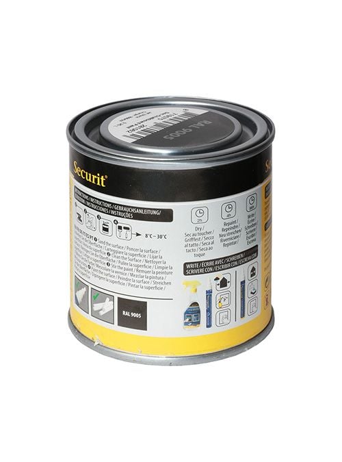 Securit PNT-BL-SM, 250 ml, Svart, Flaska