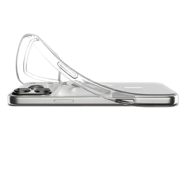 Spigen Liquid Crystal (MagFit), Mobilskal, Apple, iPhone 17 Pro Max, 17,5 cm (6.9"), Transparent, Vit