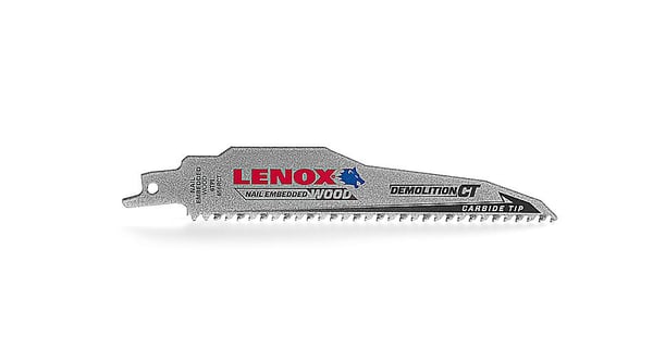 Lenox DEMOLITION CT™ sabelsågsblad, 6 TPI, 229 mm