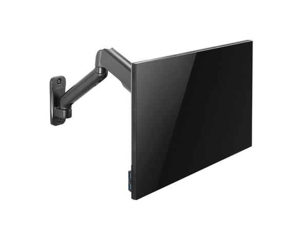LogiLink BP0145, 9 kg, 43,2 cm (17"), 81,3 cm (32"), 100 x 100 mm, Höjdjustering, Svart