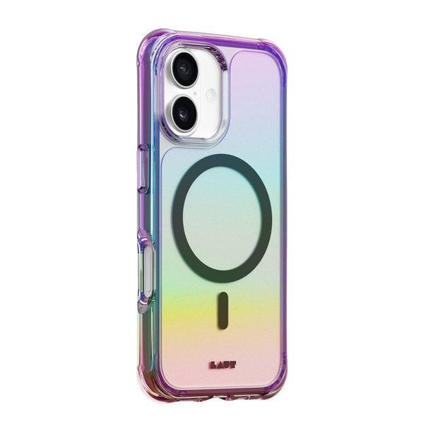 LAUT AERO HOLO, Suojus, Apple, iPhone 17, 16 cm (6.3"), Monivärinen, Läpinäkyvä