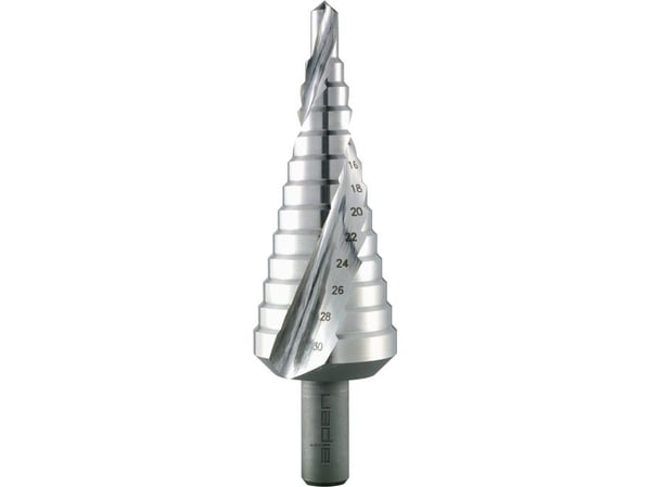ALPEN Drills 72200630100, Borr, Stegborr, 1 cm, 3 cm, Snabbstål (HSS), Silver
