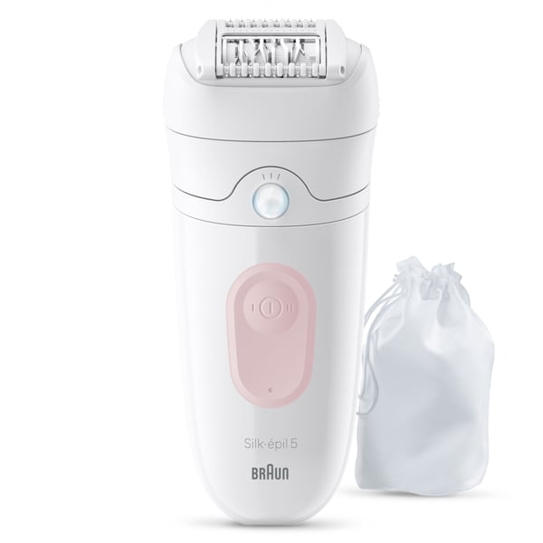 Braun Silkpil 5 Wet & Dry -epilaattori, Flamingo Pink