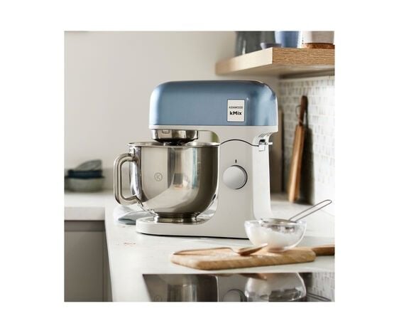 Kenwood kMix KMX760BL kjøkkenmaskin 1000 W, metallisk hvit/blå
