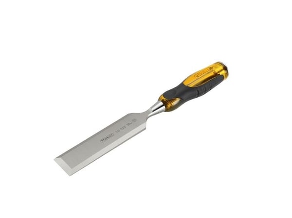Stanley FATMAX 0-16-265, Bred meisel, Kromvanadiumstål, Sort, Gult, Metall, Plast, Gummi, 38 mm, 16,6 cm