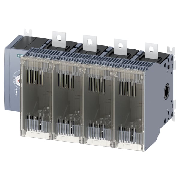 Siemens Lasttrennschalter 4polig 400 A 8 Schließer, 8 Öffner 690 V/AC 3KF44400LF11, IP00, 1 styck, 9,4 kg, 275 mm, 510 mm, 255 mm