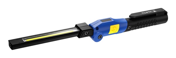 Varta Work Flex, LED, 61 g, IP54, musta, Kädessä kannettava työvalo