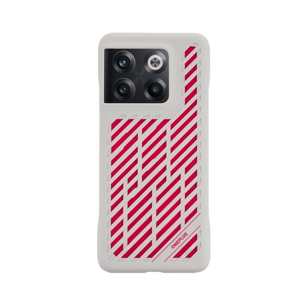 OnePlus 5431100378, Suojus, OnePlus, OnePlus 10T 5G, 17 cm (6.7"), Harmaa, Punainen