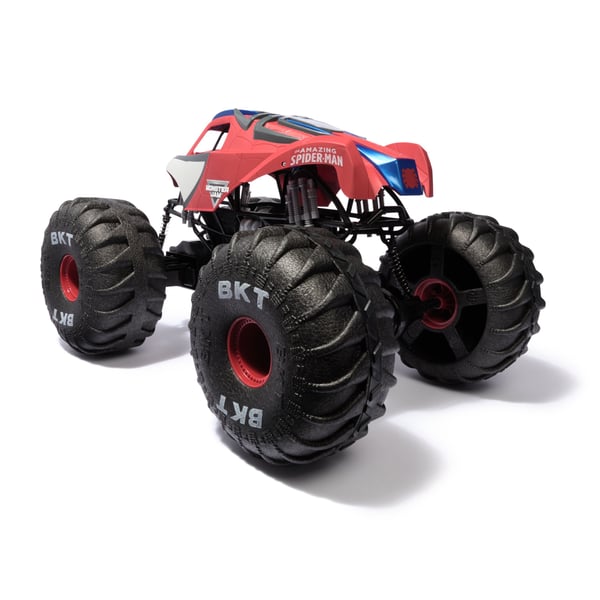 Spin Master Monster Jam radio-ohjattava monsteriauto, Marvel Mega Spider Man