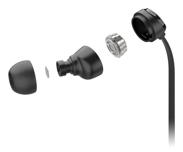 Motorola EARBUDS3CS, Langallinen, Puhelut/Musiikki, Kuulokkeet, musta