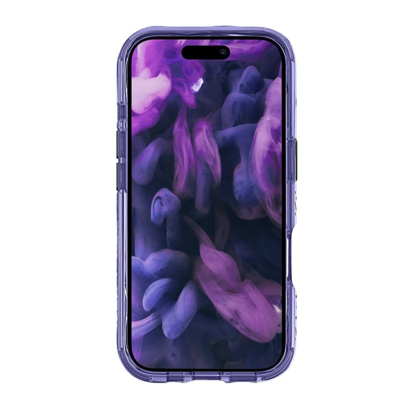 LAUT CRYSTAL MATTER, Suojus, Apple, iPhone 17 Pro Max, 17,5 cm (6.9"), Purppura, Läpinäkyvä