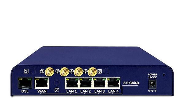 TDT DSL-reititin NG2000-D 5G 5x2.5G/ADSL2+/VDSL2/OpenVPN/5G