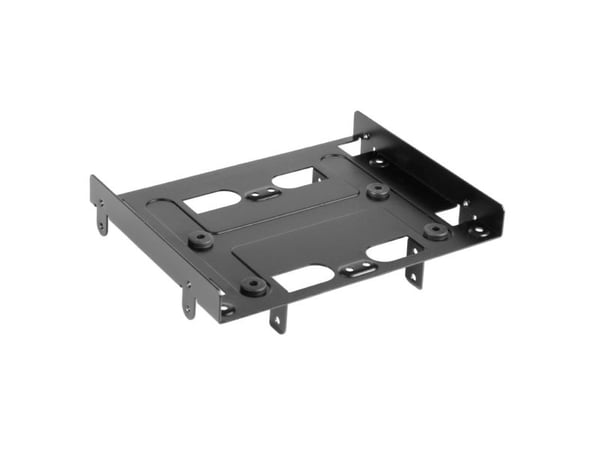 Sharkoon 5.25" BayExtension - Uttagbar harddiskramme - fra 5,25" til 3,5" / 2,5" - svart