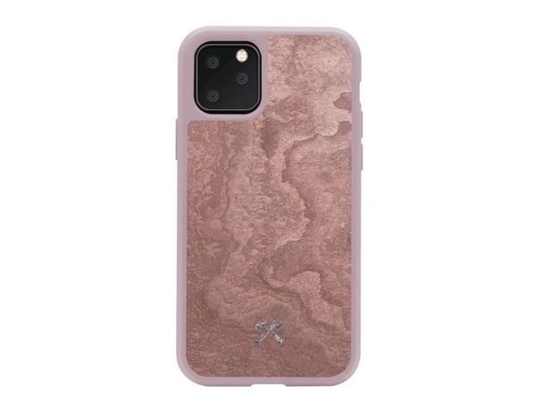 Woodcessories Stone, Suojus, Apple, iPhone 11 Pro Max, 16,5 cm (6.5"), Punainen