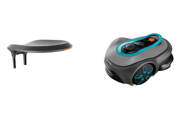 Gardena Sladdlös robotgräsklippare smart SILENO free - RTK-GPS - 600 m² - INKL. Garage