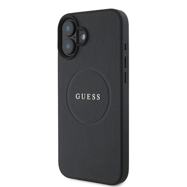 GUESS 3666339303501, Mobilskal, Apple, Apple iPhone 16, 16 cm (6.3"), Svart