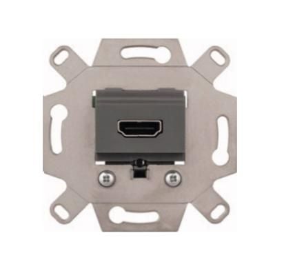 Merten MEG4583-0000, HDMI, Harmaa, 1 kpl