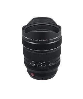 Fujifilm Fujinon XF 8–16 mm-objektiv f/2,8 R LM WR, svart