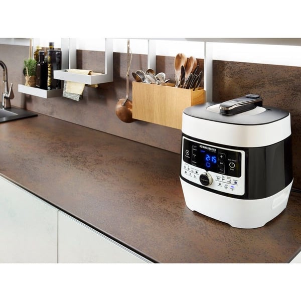 Rommelsbacher MD 1000, 4 L, 4 L, svart, hvit, LCD, digital, plast