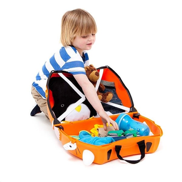 Trunki reisekoffert med hjul for barn | Tiger Tipu