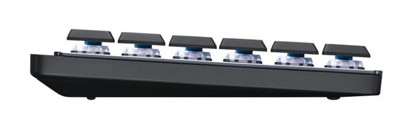 Logitech MX Keys Mechanical - Tastatur - bagbelyst - Bluetooth, 2,4 GHz - Pan Nordic - smakskontakt: GL Clicky - Grafit