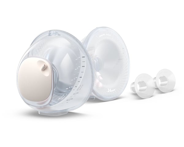 Philips Avent SCF439/01 håndfrie doble oppsamlingskopper, 2 stk.