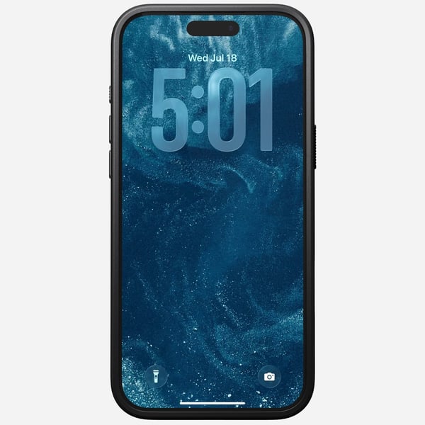 Nomad Modern-deksel i skinn til iPhone 17 Pro Max, English Tan