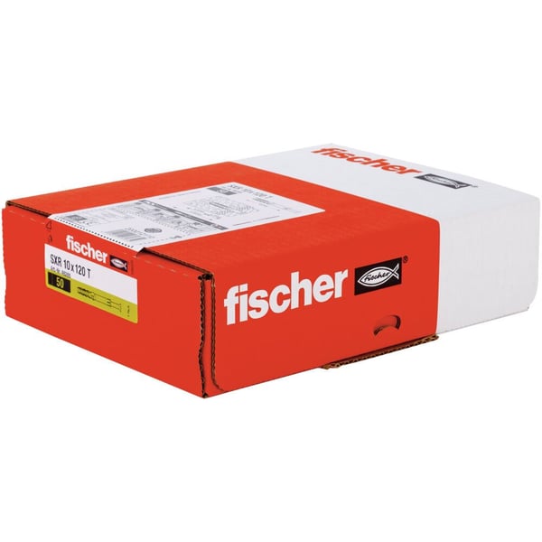 Fischer 46265, Ruuvi- ja seinätulppasarja, tiili, betoni, Torx, TX40, ETA-07/0121, 120 mm