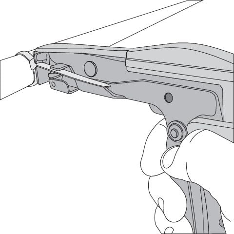 VOREL 73875, Polyvinylklorid (PVC), Stål, 1 styck