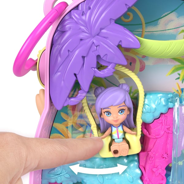 Polly Pocket Core Compact Pineapple Monkey Colada