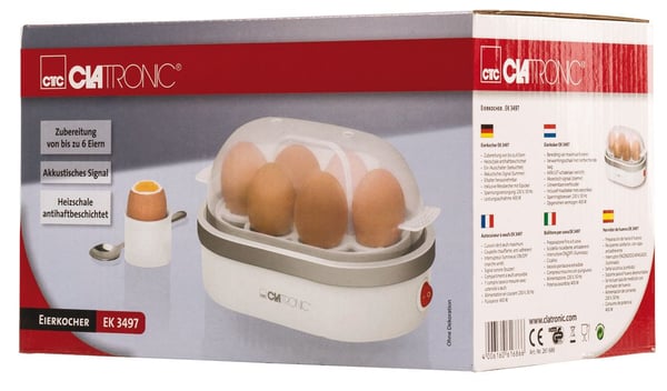 Clatronic EK 3497 - Eggkoker - 400 W