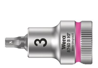 Wera 05003030001, Pistorasia, 3/8", Metrinen, 1 pää(t), 3 mm, Kromivanadiini-teräs