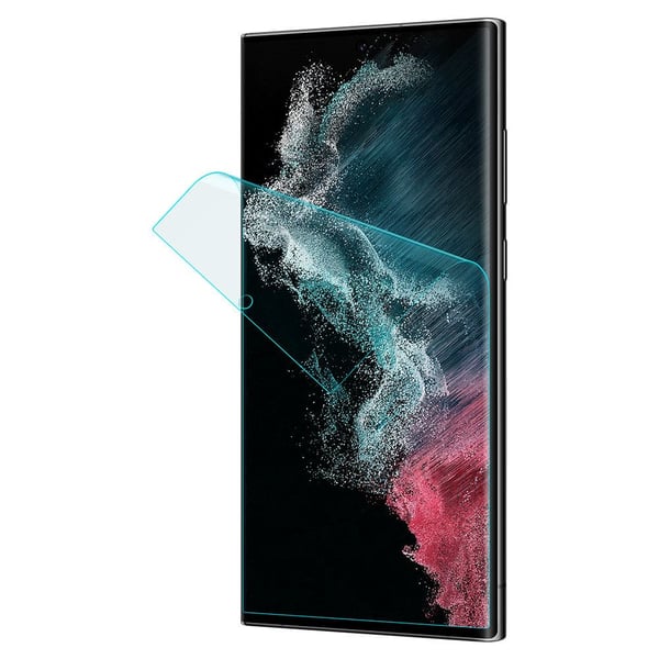 Spigen Neo Flex - Skärmskydd för mobiltelefon - självreparerande - film (paket om 2) - för Samsung Galaxy S22 Ultra