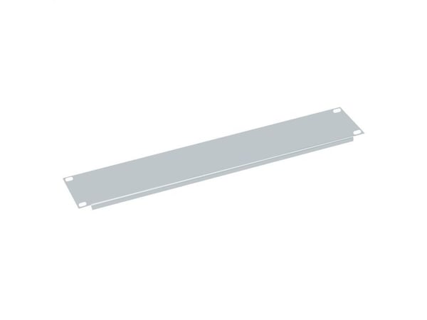 Value 26.99.0296, Blind panel, Grå, Metall, 2U, 48,3 cm (19")
