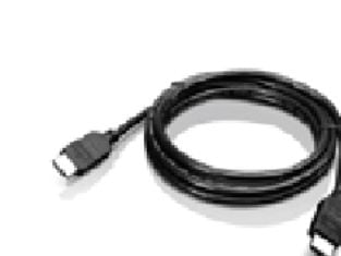 Lenovo - HDMI-kabel - HDMI hane till HDMI hane - 2 m - för ThinkPad T16 Gen 4 21QN; ThinkSmart Hub 11H1