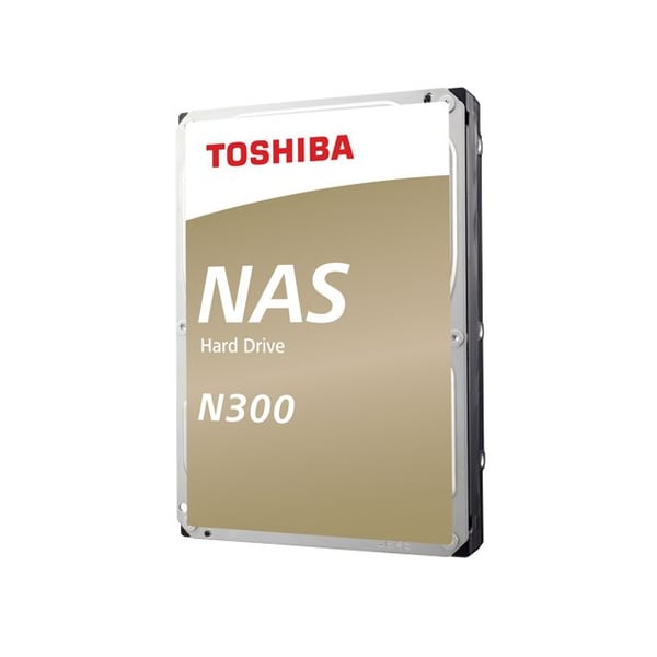 Toshiba N300 NAS - Kiintolevy - 10 TB - sisäinen - 3,5" - SATA 6Gb/s - 7200 rpm - puskuri: 256 MB