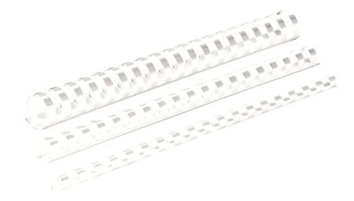 Spiralrygge Fellowes A4 hvid 12mm 56-80 ark - (100 stk.)