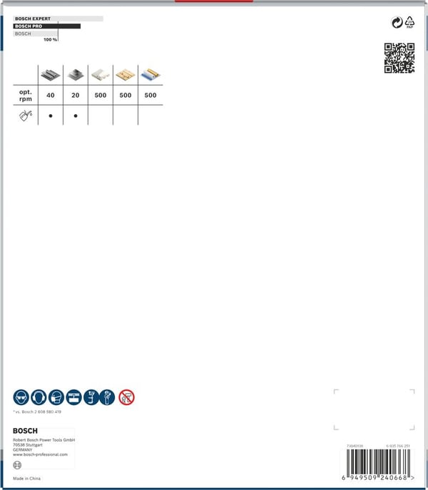 Bosch PRO Multi Material PC Plus, Yksi, Pora, Kipsilevy, Metalli, Kirjometalli, Muovi, Pehmeä puu, musta, Harmaa, Kobolttiteräs, Pikateräs-koboltti...