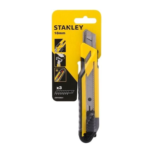Stanley muoviveitsi 3 TPR-terällä 18 MM [K] (ZAM 102800) 102660 STANLEY STANLEY