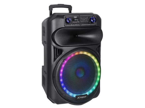Trevi XF 1560 KB, 120 W, 45 - 20000 Hz, 4 ohm (O), 95 dB, 71 dB, innebygd