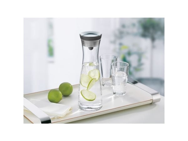 WMF 0617706040, Jug, 1 l, Svart, Gjennomsiktig, Glass, 135 mm, 380 mm