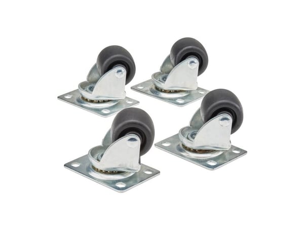 Tripp Lite SRCASTER, musta, 4 kpl, 2,72 kg