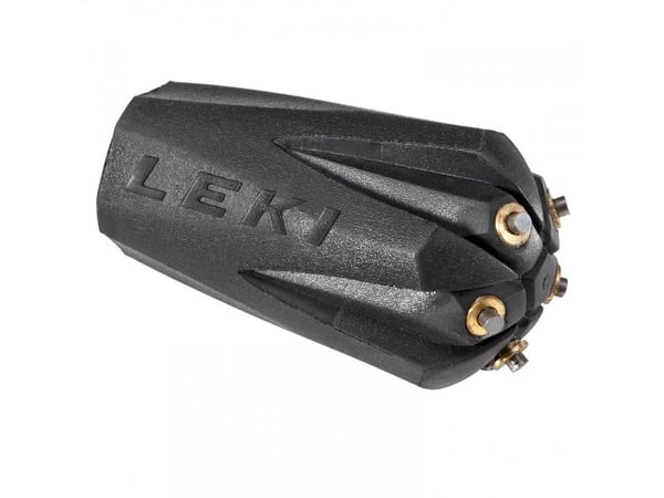 LEKI NAK Silent Spike Pad TR 882500103, vaellussauvojen kumipohjat, 2 kpl:n pakkaus