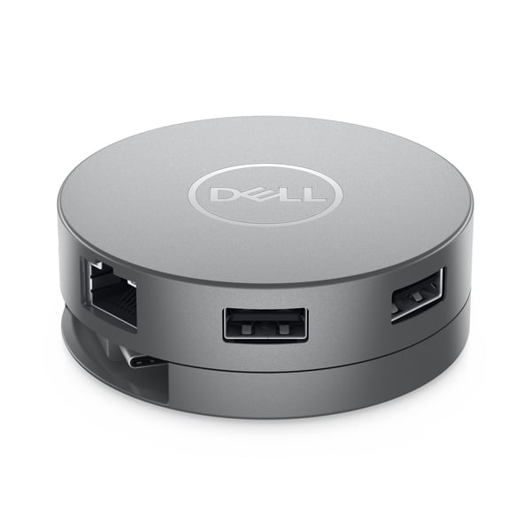 Dell Mobile Adapter DA310 - Dokkingstasjon - USB-C - VGA, DP, HDMI, USB-C - 1GbE
