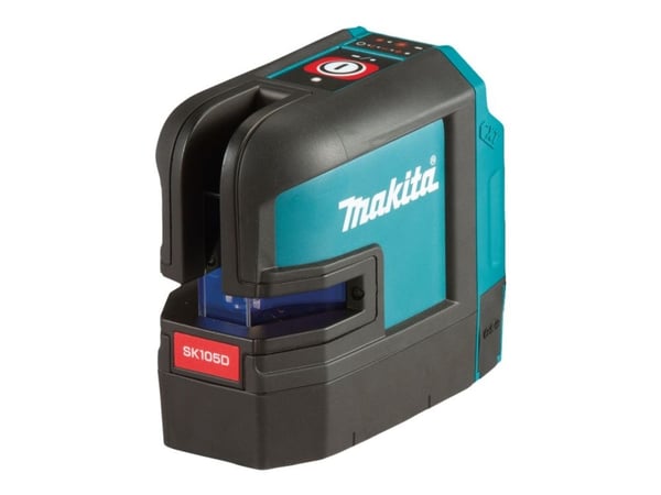 Makita SK105DZ, 25 m, 3 mm/m, 4°, Punainen, Linjalaser, Musta, Sininen *Wothout battery & Charger!*